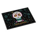 Carolines Treasures 24 x 36 in. Happy Halloween Day of the Dead Indoor or Outdoor Mat VHA3035JMAT